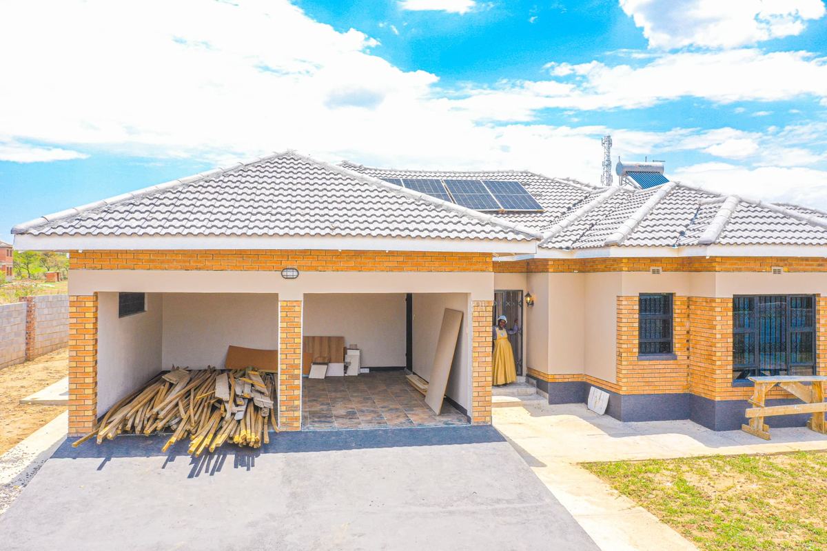 Completed home